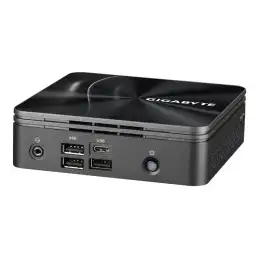 Gigabyte BRIX (rev. 1.0) - Barebone - Ultra Compact PC Kit - 1 x Ryzen 7 4700U - 2 GHz - RAM 0 Go - Ra... (GB-BRR7-4700)_2